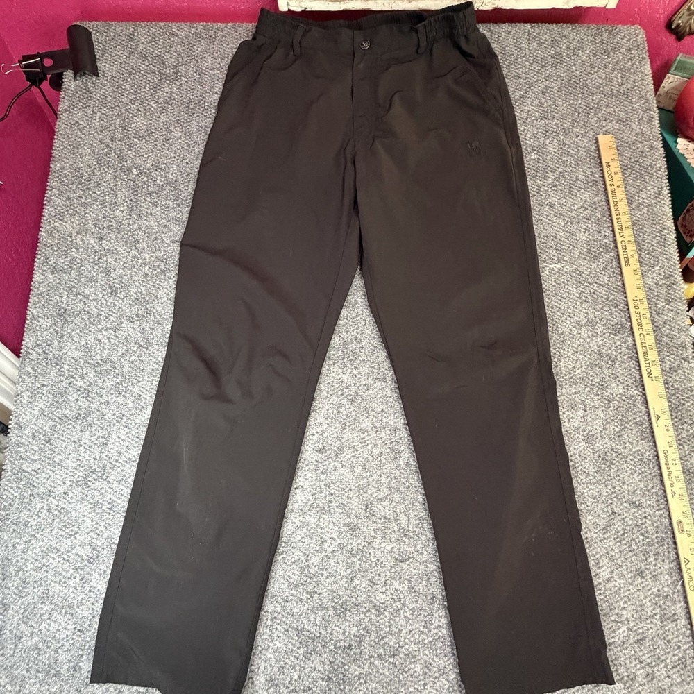 Camel Crown Men's Size L Quick Dry Hiking Pants Lightweight Black Outdoor